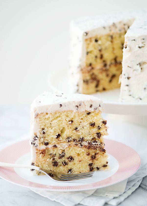 Vanilla Chocochip Cake